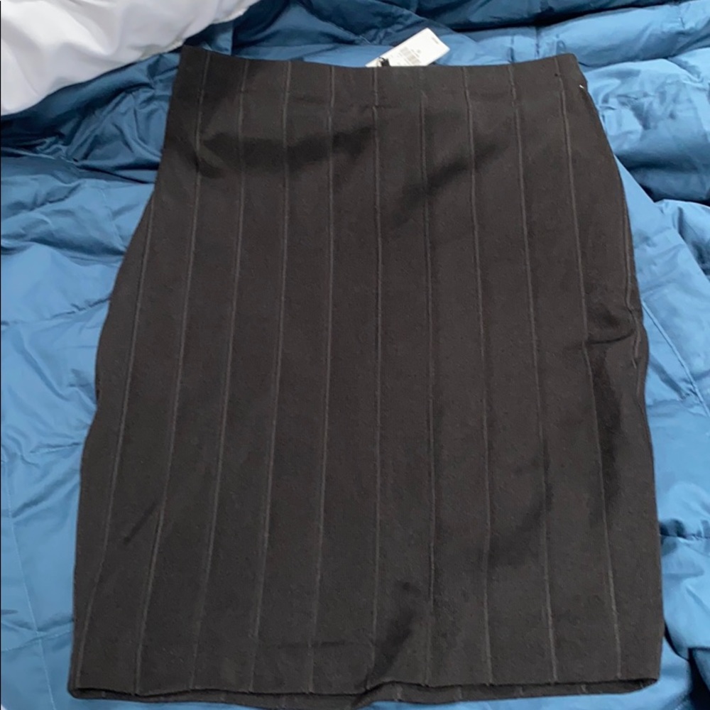 Express black knit pencil skirt nwt size xs